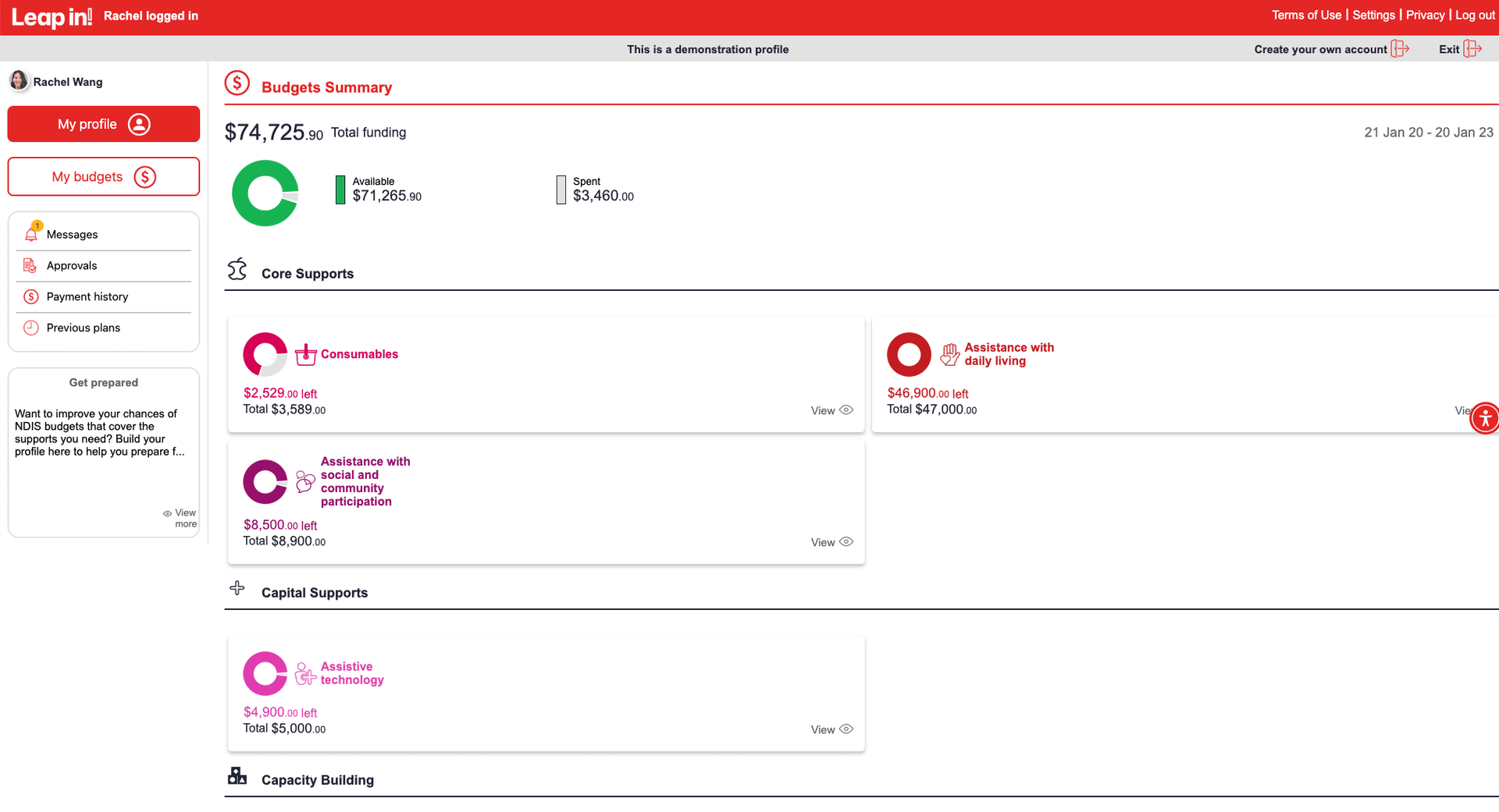 Leapin! Dashboard Invoice & Rating System